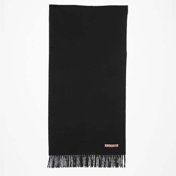 NWT Acne Studios wool scarf fringe (unisex) - Picture 9 of 9